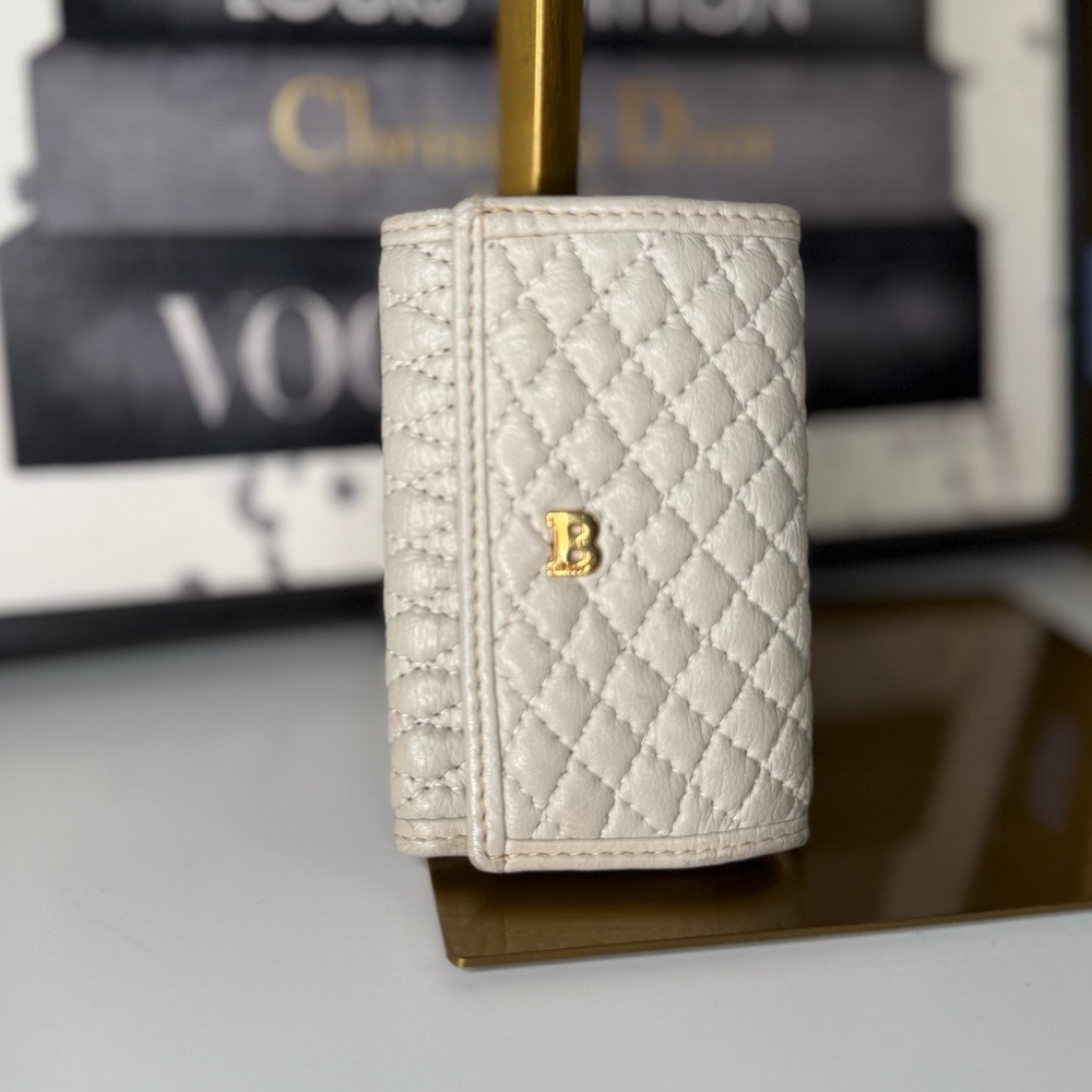 Bally Quilted Key Holder